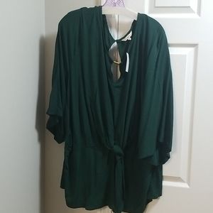 Pretty green blouse